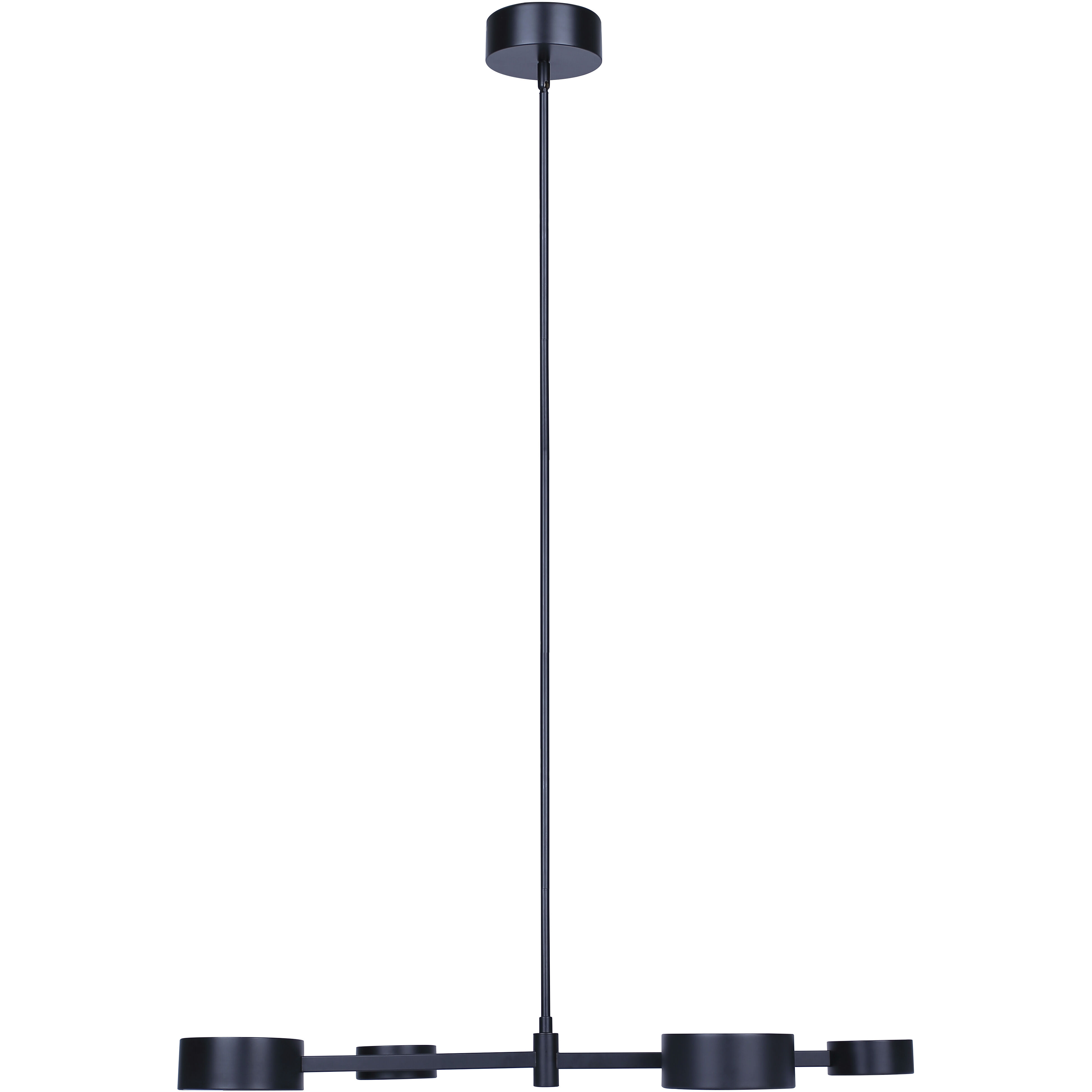 Montgomery LED 34 inch Black Pendant Ceiling Light