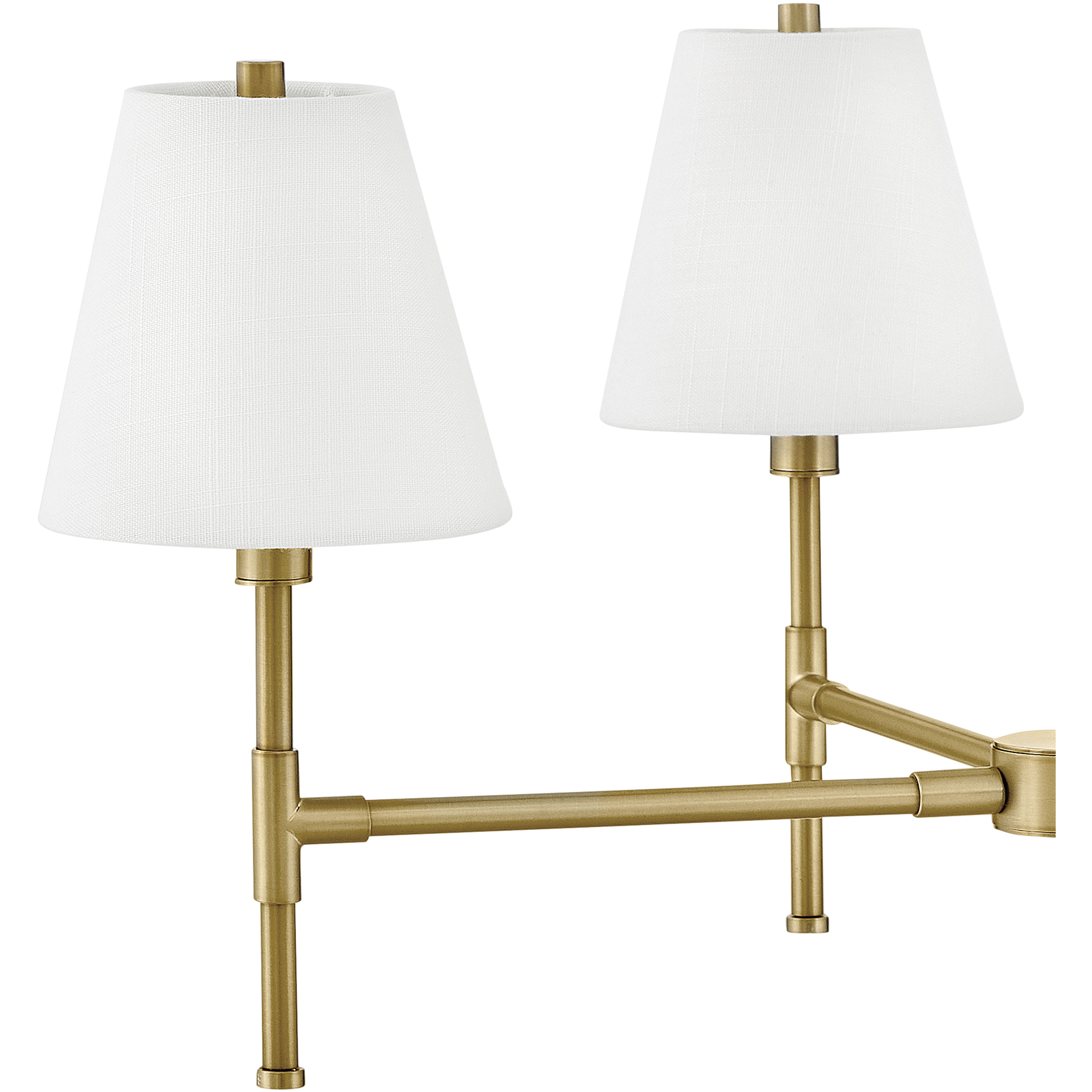 Beale 4 Light 28 inch Lacquered Brass Chandelier Ceiling Light