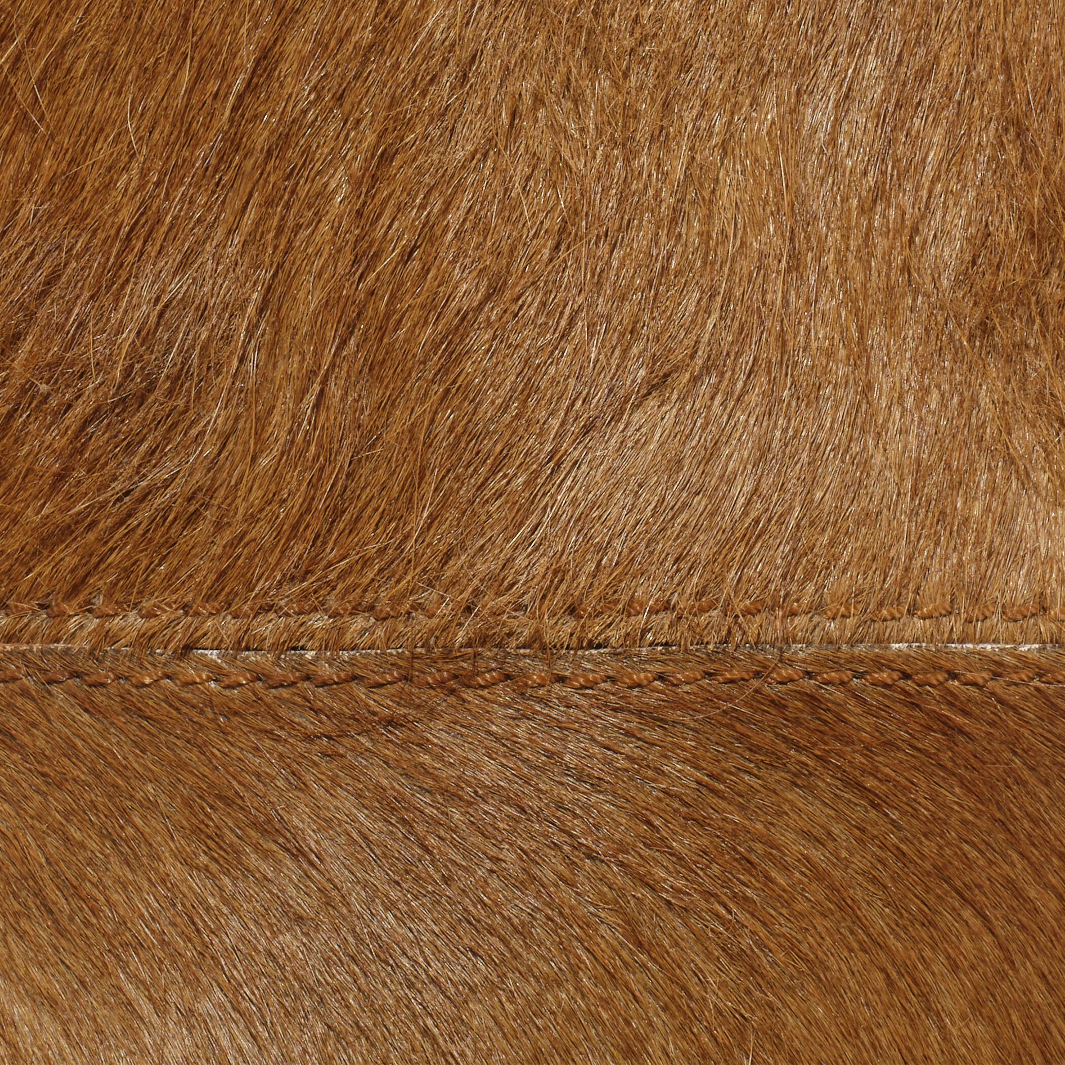 Robertson 72 inch 150 watt Saddle Brown Hair on Hide Floor Lamp Portable Light, Inline