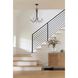 Karrington 8 Light 26 inch Matte Black Chandelier Ceiling Light
