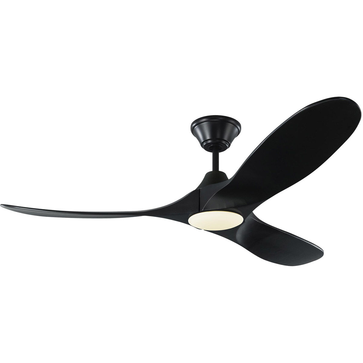 Maverick 52 inch Matte Black Ceiling Fan