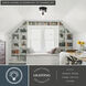 Park Ridge 3 Light 10.5 inch Matte Black Flush Mount Ceiling Light
