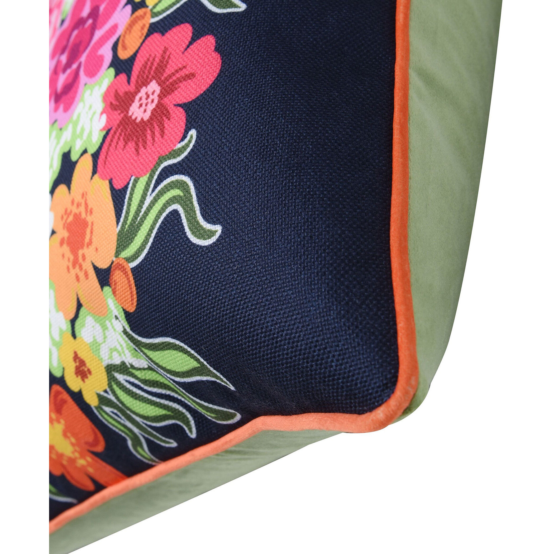 Dann Foley 24 inch Navy Throw Pillow