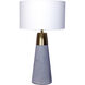 Renny 25 inch 60.00 watt Grey Table Lamp Portable Light