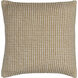 Colchester 18 X 18 inch Sand/Light Silver/Khaki/Eggplant/Ash/Silver Accent Pillow