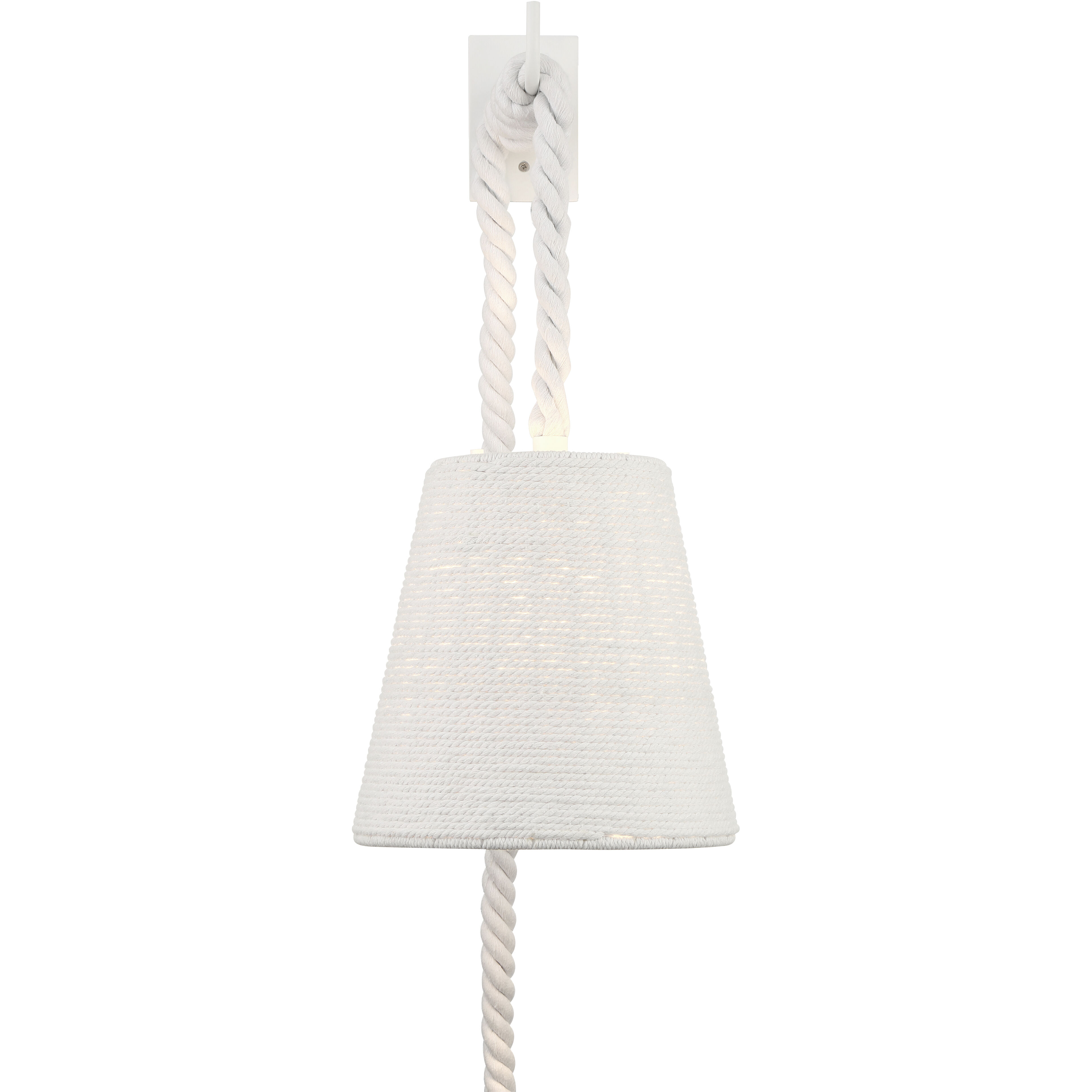 Lodelle 1 Light 10 inch Matte White Wall Sconce Wall Light