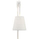 Lodelle 1 Light 10 inch Matte White Wall Sconce Wall Light
