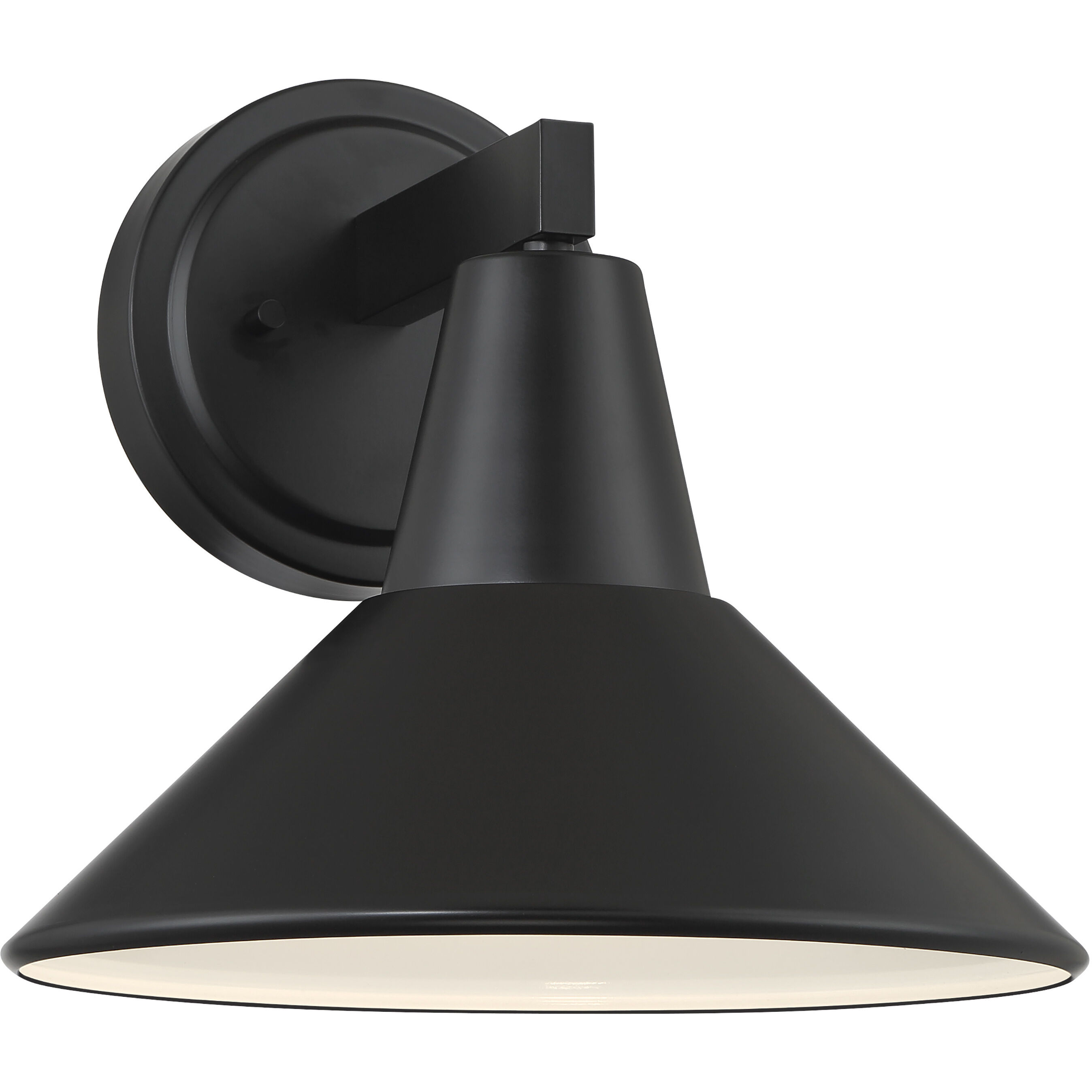 Bay Crest 1 Light 9 inch Coal Outdoor Wall Mount, Great Outdoors