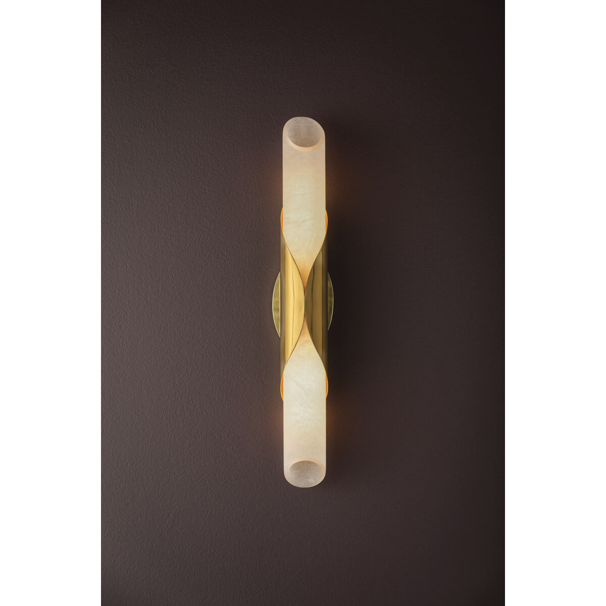 Camilla 2 Light 4.75 inch Vintage Polished Brass Wall Sconce Wall Light