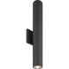 Sunset 4.75 inch Black Wall Sconce Wall Light