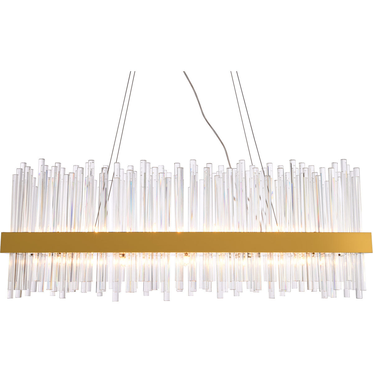 Dallas 20 Light 36 inch Gold Chandelier Ceiling Light