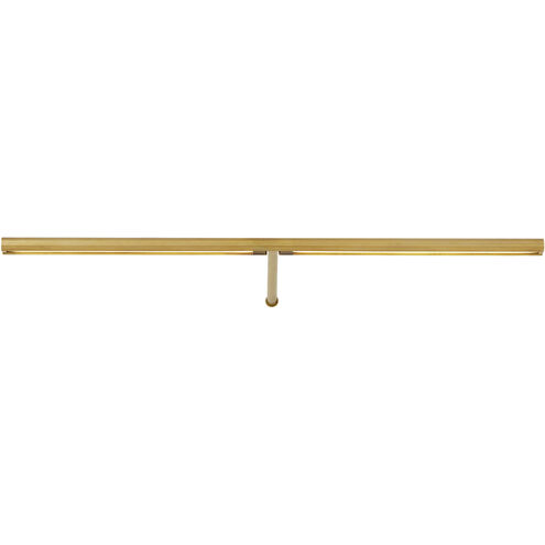 Sean Lavin Modern 13.5 watt Natural Brass Picture Light Wall Light, Integrated LED