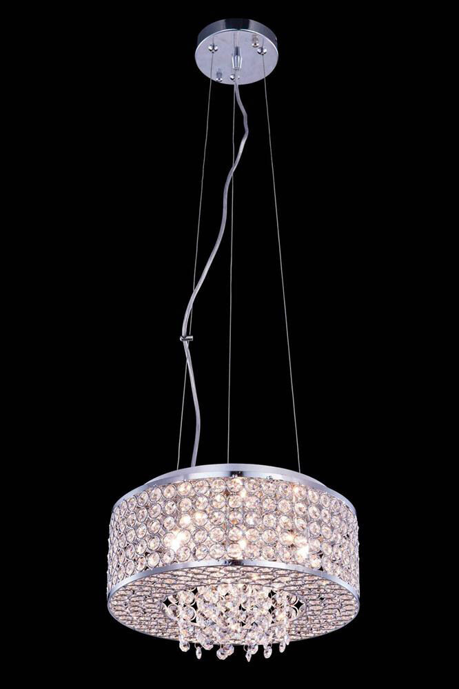 Amelie 4 Light 12 inch Chrome Pendant Ceiling Light