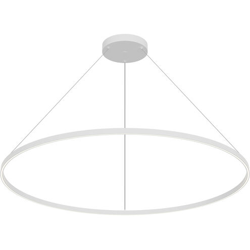 Cerchio LED 59 inch White Pendant Ceiling Light