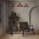 Natural Mica 86 inch 75.00 watt Bronze and Espresso Arc Floor Lamp Portable Light