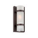 Apollo 1 Light 10 inch Architectural Bronze Exterior Wall Mount