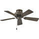 Cabana 36 inch Metallic Matte Bronze Fan, Regency Series