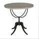 Wine 30 X 30 inch Vintage Grey Accent Table, Adjustable