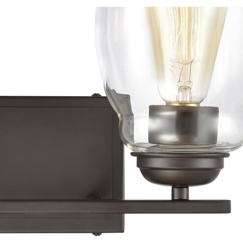 Calistoga 2 Light 14 inch Oil Rubbed Bronze Vanity Light Wall Light