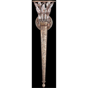 Winter Palace 1 Light 7 inch Silver Sconce Wall Light in Crystal 