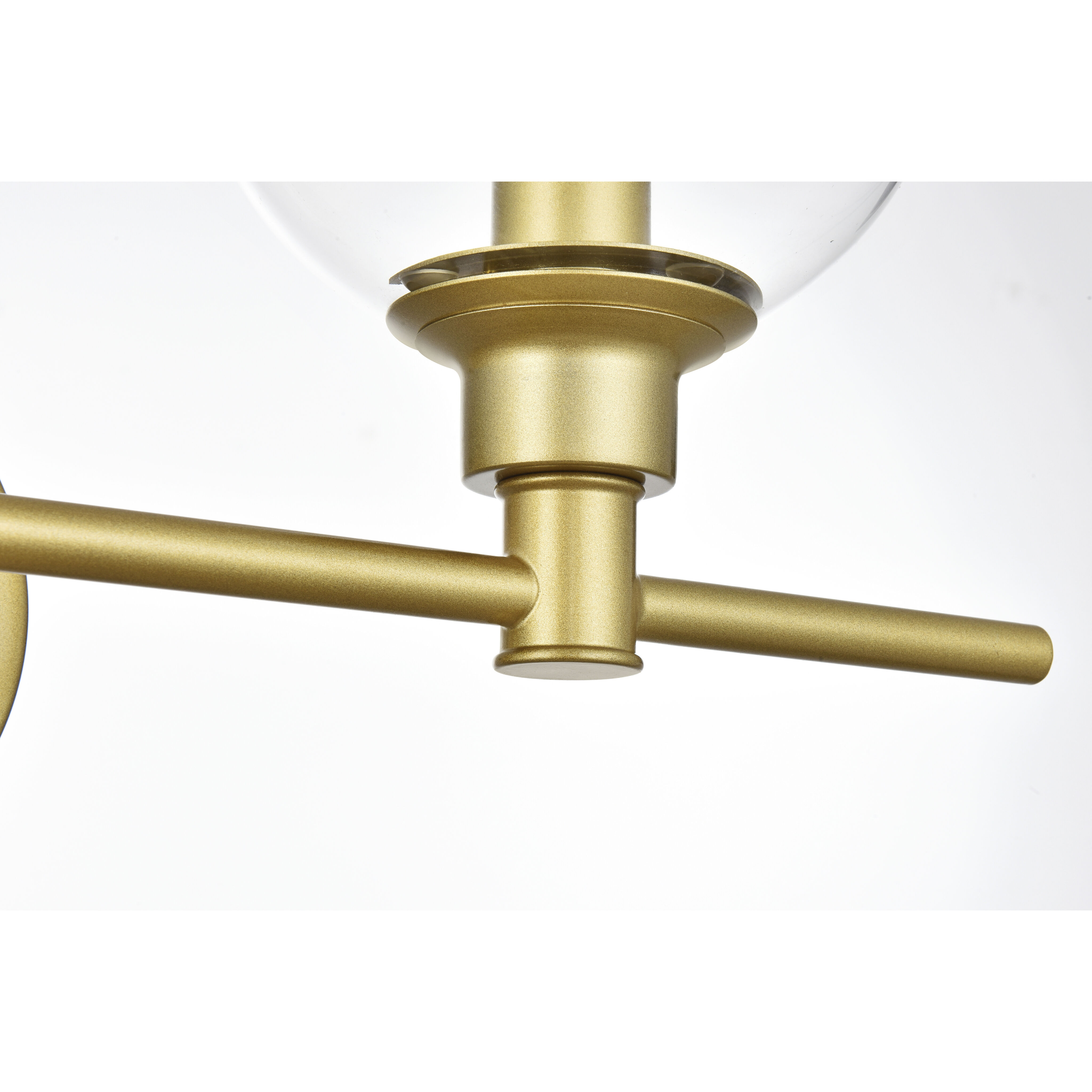 Jaelynn 3 Light 28 inch Brass Bath Sconce Wall Light