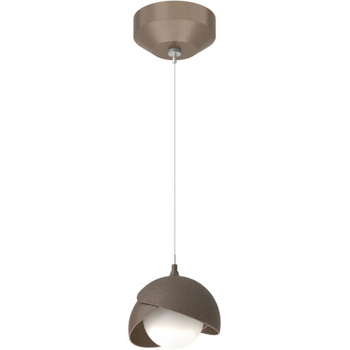 Brooklyn 1 Light 6 inch Bronze and Ink Mini Pendant Ceiling Light