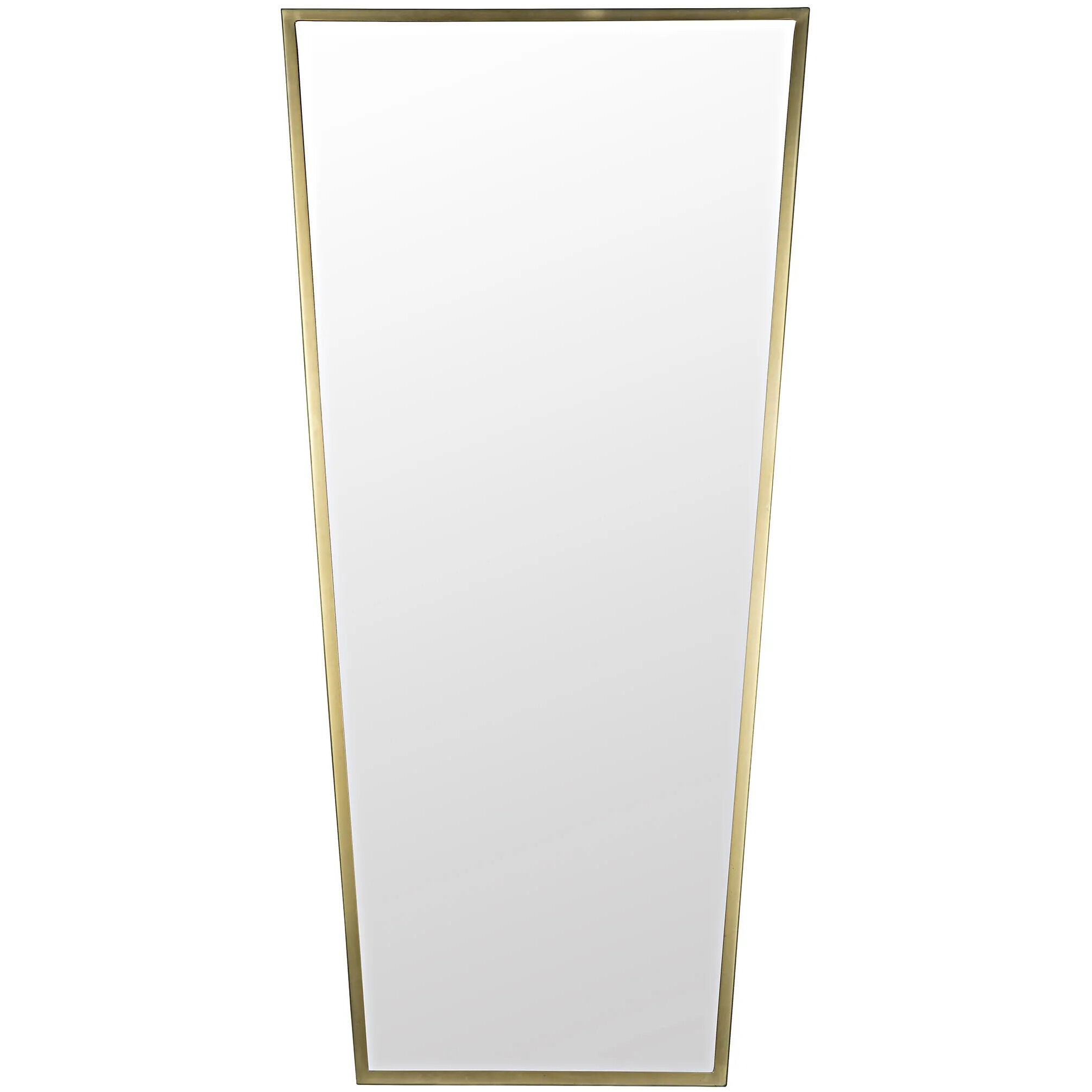 Cassio 60 X 30 inch Antique Brass Mirror