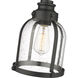 Burren 1 Light 8.75 inch Matte Black Pendant Ceiling Light