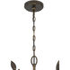 Laska 5 Light 24 inch Enchanted Bronze Chandelier Ceiling Light