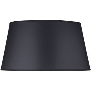 Ellie Black 15 inch Lampshade, Drum
