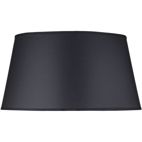 Ellie Black 15 inch Lampshade, Drum