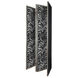 Herero 72.8 inch Black and Antique Screen