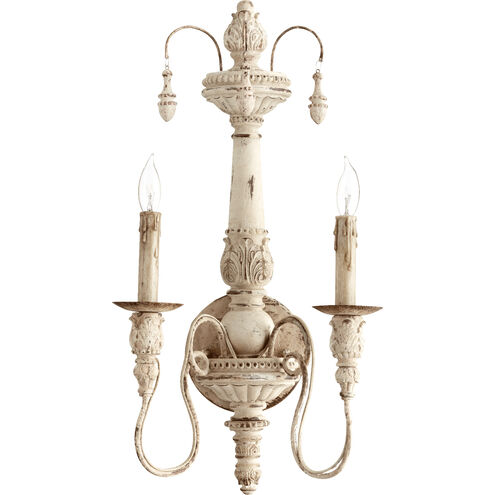 Salento Wall Sconce Wall Light in Persian White