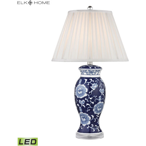 Haight 28 inch 9.50 watt Blue Table Lamp Portable Light in LED, 3-Way