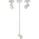 GX10 White 12 watt LED Monopoint Spotlight