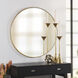 Tabitha 42 X 42 inch Gold Wall Mirror
