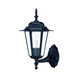 Camelot 1 Light 15 inch Matte Black Exterior Wall Mount