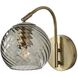 Camden 5 inch Antique Brass Wall Lamp Wall Light