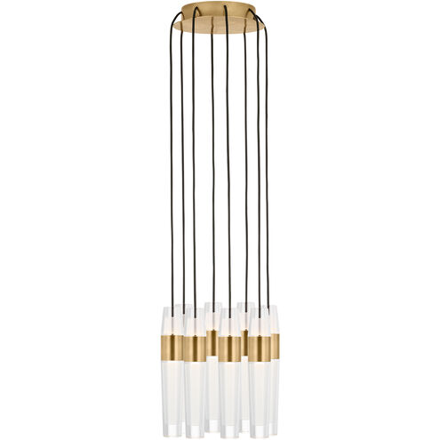 Sean Lavin Lassell 8 Light 10.3 inch Natural Brass Chandelier Ceiling Light