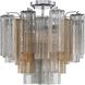 Addis 4 Light 17.75 inch Polished Chrome Semi Flush Ceiling Light in Autumn
