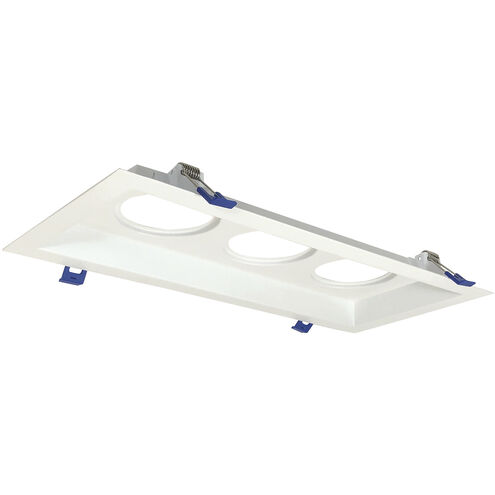 Iolite MLS Matte Powder White Recessed Plate