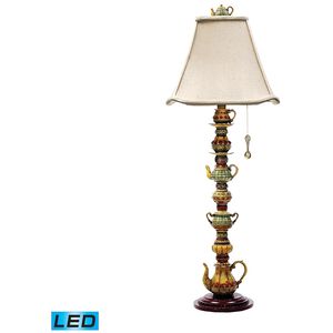 Tea Service 35 inch 9.50 watt Multicolor Table Lamp Portable Light in LED, Burwell