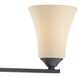 Treme 3 Light 23 inch Espresso Vanity Light Wall Light