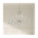 Siena 10 Light 24.5 inch Polished Stainless Steel Chandelier Ceiling Light in Heritage