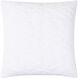 Branched 18 X 18 inch White Accent Pillow