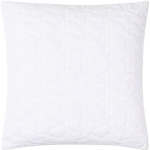 Branched 18 X 18 inch White Accent Pillow