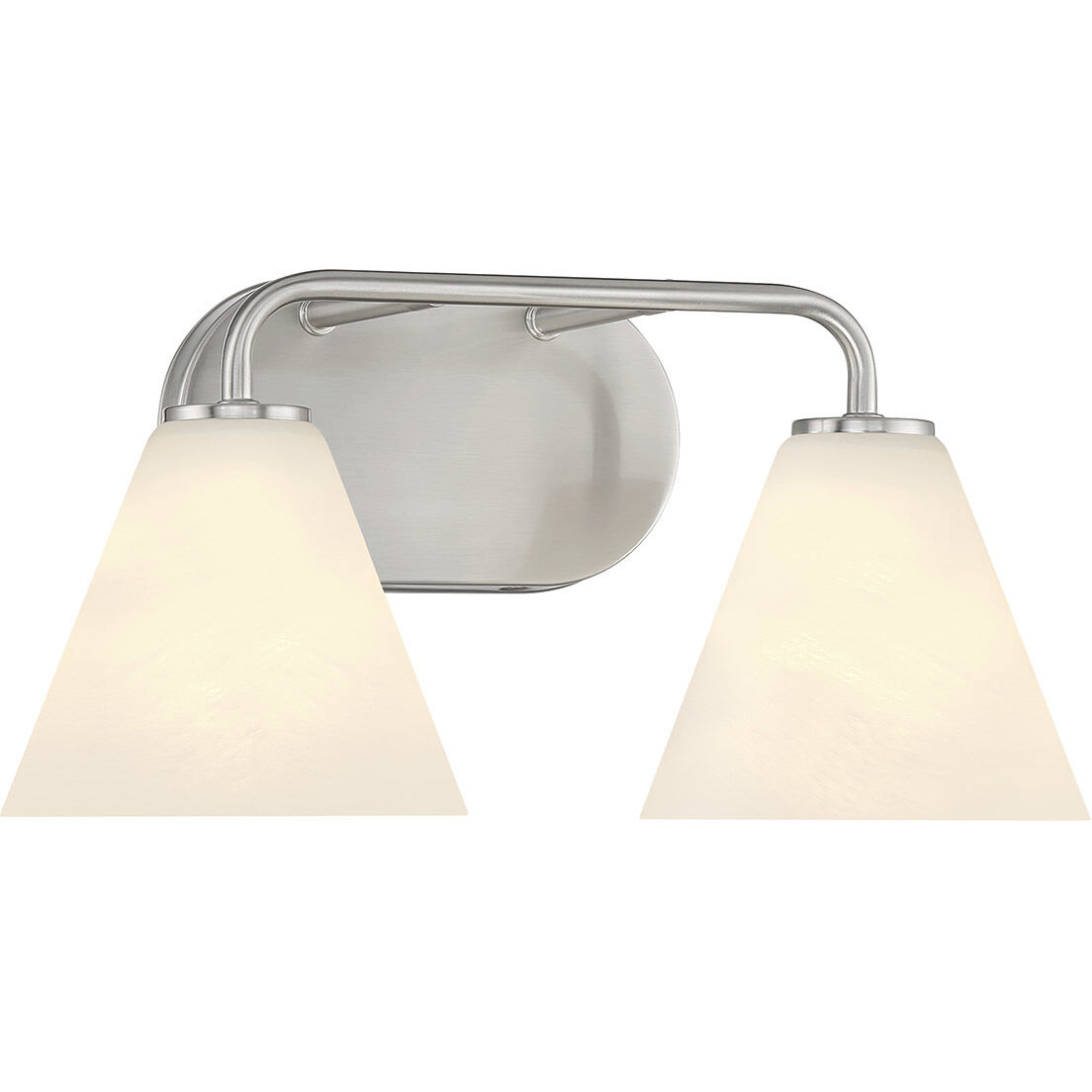 Blair 2 Light 15.5 inch Satin Nickel Bath Wall Light