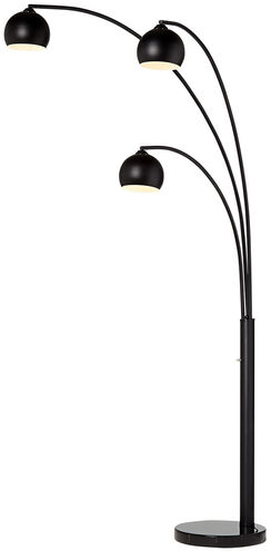 Crosstown 83 inch 120 watt Oiled Bronze Floor Lamp Portable Light