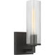 Drew & Jonathan Sarita 1 Light 5 inch Midnight Black Sconce Wall Light, Small