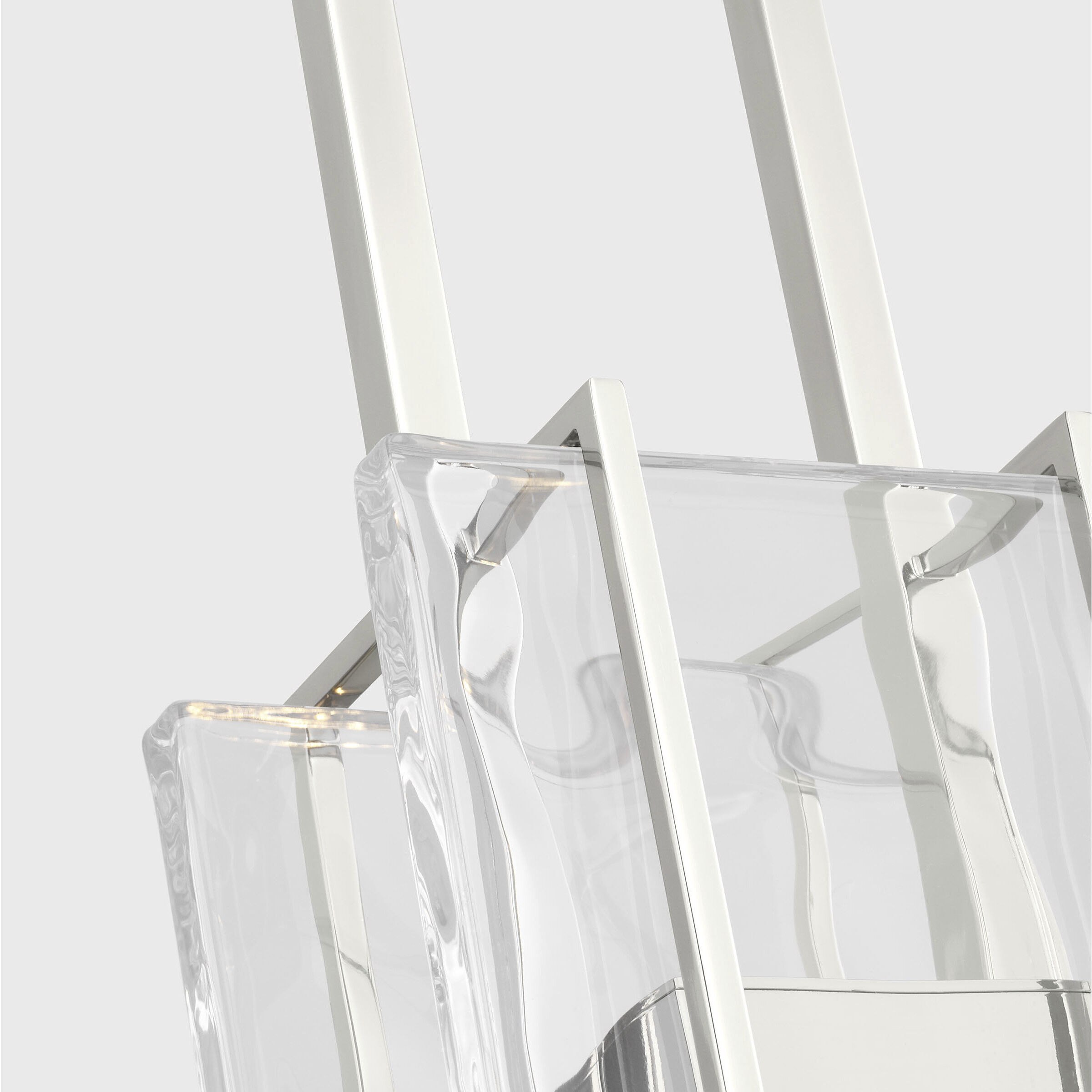 Mick De Giulio Duelle LED 4.8 inch Polished Nickel Pendant Ceiling Light